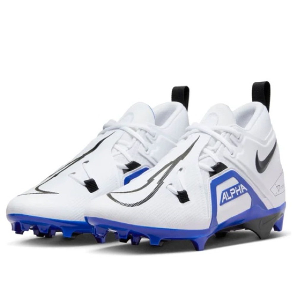 Nike Alpha Menace Pro 3 'White Game Royal' Cleats (CT6649-101)